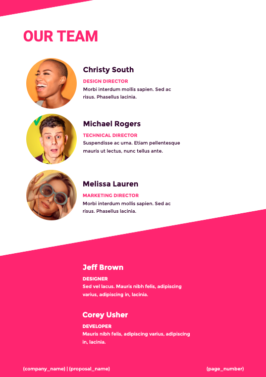 Inbound Marketing Proposal Template